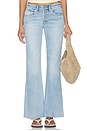 view 1 of 6 Vintage Low Rise Relaxed Flare Jeans in Indigo1288