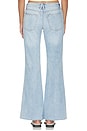 view 4 of 6 Vintage Low Rise Relaxed Flare Jeans in Indigo1288
