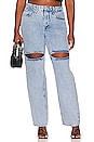 view 2 of 9 Good '90s With Thigh Slits in Blue813