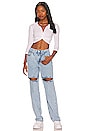 view 7 of 9 Good '90s With Thigh Slits in Blue813