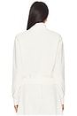 view 5 of 8 Air Soft Scuba Half Zip Sweatshirt in Cloud White001