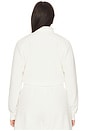 view 6 of 8 Air Soft Scuba Half Zip Sweatshirt in Cloud White001