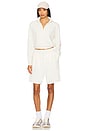 view 7 of 8 Air Soft Scuba Half Zip Sweatshirt in Cloud White001