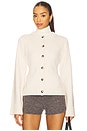 view 1 of 5 Button Front Knit Cardigan in Vanilla001
