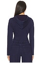 view 5 of 8 Jeanius Corset Hoodie in Indigo1029