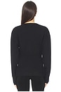 view 5 of 8 Exaggerated Sleeve Cardigan in Black001