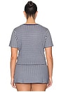view 8 of 11 GILET in Navy Gingham