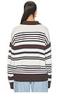 view 4 of 4 PULL in Mocha Stripe