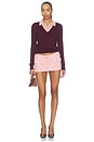 view 5 of 4 JERSEY in Berry Noir With Blush