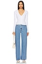 view 7 of 9 Cotton Pointelle Cardigan in White001