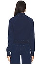 view 5 of 8 Jeanius Mock Zip Pullover in Indigo377