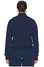 view 6 of 8 Jeanius Mock Zip Pullover in Indigo377
