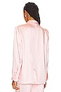 view 7 of 10 Satin Blazer in Bubble Pink003