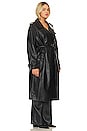 view 6 of 8 Trench Coat in Black001