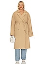 view 2 of 8 Puffed Nylon Robe in Good Khaki001