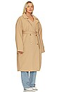 view 6 of 8 Puffed Nylon Robe in Good Khaki001