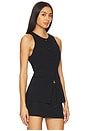 view 2 of 4 Luxe Suiting Sculpted Vest in Black001