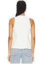 view 5 of 8 Luxe Suiting Sculpted Vest in Cloud White001