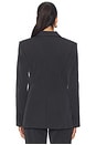 view 5 of 8 Essential Suiting Sculpted Blazer in Dark Heather Gray