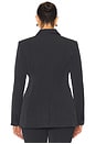 view 6 of 8 Essential Suiting Sculpted Blazer in Dark Heather Gray