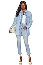 view 7 of 9 Denim Redesign Shacket in Indigo279