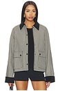 view 1 of 6 The Heritage Jacket in Black Check