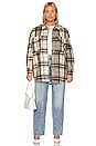 view 10 of 11 Neutral Plaid Shacket in Neutral Plaid001