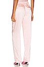 view 5 of 8 Satin Trouser in Bubble Pink003