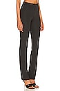 view 3 of 9 Good Waist Flare Scuba Pant in Black