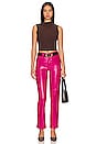 view 7 of 8 Better Than Leather Icon Pant in Love Potion007