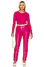 view 8 of 8 Better Than Leather Icon Pant in Love Potion007