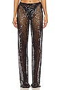 view 1 of 9 Sequins Wide Leg Pant in Black001