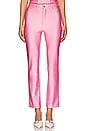 view 1 of 9 Compression Shine Straight Pant in Sorority Pink003