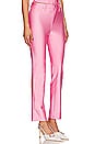view 3 of 9 Compression Shine Straight Pant in Sorority Pink003