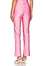 view 5 of 9 Compression Shine Straight Pant in Sorority Pink003