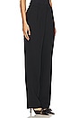 view 3 of 9 Luxe Suiting Column Trouser in Black001