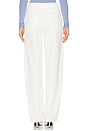 view 7 of 11 Twill Good Barrel Pant in Cloud White001