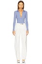 view 9 of 11 Twill Good Barrel Pant in Cloud White001