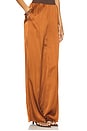 view 2 of 6 Satin Pull-on Pants in Copper004