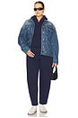 view 10 of 11 Jeanius Barrel Sweatpants in Indigo1029