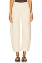 view 1 of 6 Canvas Cropped Barrel Pants in Canvas
