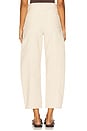 view 4 of 6 Canvas Cropped Barrel Pants in Canvas