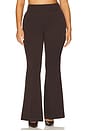 view 2 of 11 Essential Suiting Flare Trousers in Dark Chocolate