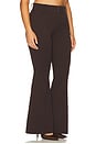 view 4 of 11 Essential Suiting Flare Trousers in Dark Chocolate