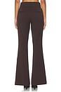 view 7 of 11 Essential Suiting Flare Trousers in Dark Chocolate
