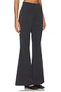 view 3 of 11 Essential Suiting Flare Trousers in Dark Heather Gray