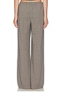 view 4 of 6 PANTALÓN CON TRABILLAS in Mini Plaid