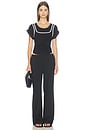 view 6 of 6 The Pull On Trouser in Black001