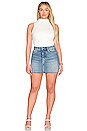 view 8 of 9 Good Waist Mini Skirt in Indigo900