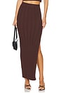 view 1 of 6 Maxi Skirt in Espresso001